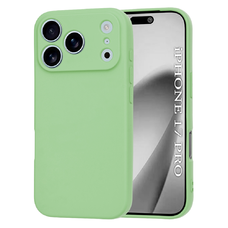iPhone 17 Pro - Techsuit - SoftFlex MagSafe - Mentazöld tok