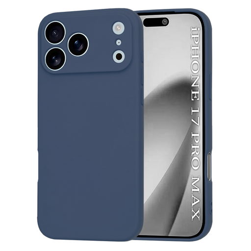iPhone 17 Pro Max - Techsuit SoftFlex MagSafe tok - Sötétkék iPhone 17 Pro Max - Techsuit SoftFlex MagSafe tok - Sötétkék