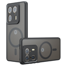 Techsuit - PureFrost MagSafe tok - Motorola Edge 50 Ultra - Matt Fekete