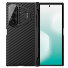 Nillkin CamShield Prop Magnetic Pen Slot (Átlátszó Lencse) Tok Samsung Galaxy Z Fold 7 Fekete Tok