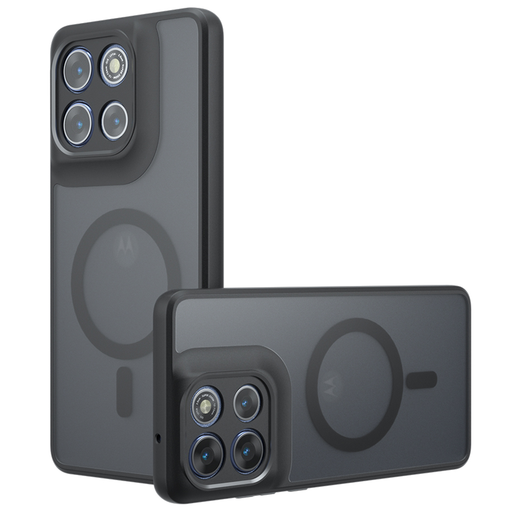 Techsuit - PureFrost MagSafe tok - Motorola Moto G86 - Matt Fekete. Techsuit - PureFrost MagSafe tok - Motorola Moto G86 - Matt Fekete.