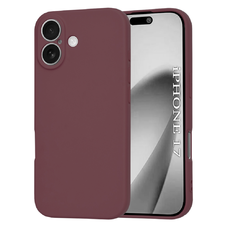  iPhone 17 Techsuit - SoftFlex MagSafe tok - Szilva Vörös