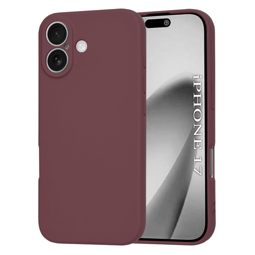 iPhone 17 Techsuit - SoftFlex MagSafe tok - Szilva Vörös iPhone 17 Techsuit - SoftFlex MagSafe tok - Szilva Vörös