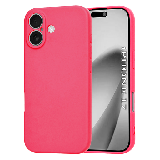 iPhone 17 Techsuit - SoftFlex MagSafe - Hot Pink. tok