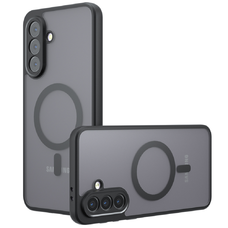 Samsung Galaxy A26 5G - Techsuit PureFrost MagSafe - Matt Fekete. tok