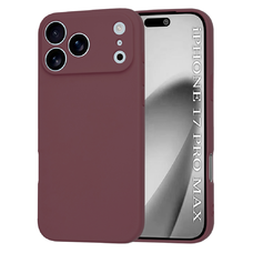 iPhone 17 Pro Max Techsuit - SoftFlex MagSafe tok - Szilva Vörös