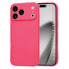 iPhone 17 Pro Max - Techsuit - SoftFlex MagSafe - Hot Pink. tok