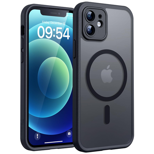 iPhone 11 MagSafe Techsuit - PureFrost - Fekete Matt tok iPhone 11 MagSafe Techsuit - PureFrost - Fekete Matt tok