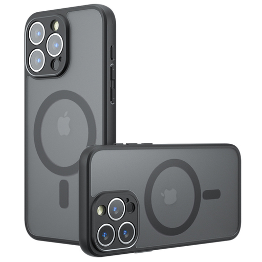 iPhone 14 Pro Techsuit - PureFrost MagSafe tok - Matt Fekete iPhone 14 Pro Techsuit - PureFrost MagSafe tok - Matt Fekete