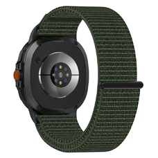 Techsuit - Óraszíj (W054) - Samsung Galaxy Watch8 40mm/Watch8 44mm/Watch8 Classic/Ultra 2 - Sötétzöld.