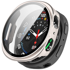 Samsung Galaxy Watch8 40mm - Techsuit Defense360 Pro tok + Képernyővédő - Gyöngy színben.