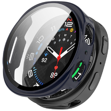 Techsuit Defense360 Pro tok és képernyővédő - Samsung Galaxy Watch8 40mm - Oxford kék