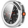 Samsung Galaxy Watch8 Classic/Ultra 2 - Techsuit - Defense360 Pro + Képernyővédő - Ezüst tok - 0. kép
