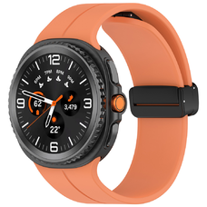 Samsung Galaxy Watch8 40mm/Watch8 44mm/Watch8 Classic/Ultra 2 - Techsuit - Óraszíj (W011) - Narancssárga