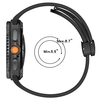 Óraszíj - Techsuit (W011) - Samsung Galaxy Watch8 40mm/Watch8 44mm/Watch8 Classic/Ultra 2 - Sötétkék - 3. kép