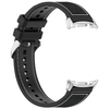 Samsung Galaxy Watch8 40mm/Watch8 44mm/Watch8 Classic/Ultra 2 - Techsuit - Óraszíj (W051) - Fekete. - 0. kép