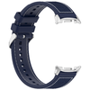 Samsung Galaxy Watch8 40mm/Watch8 44mm/Watch8 Classic/Ultra 2 - Techsuit Óraszíj (W051) - Sötétkék. - 0. kép