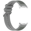 Samsung Galaxy Watch8 40mm/Watch8 44mm/Watch8 Classic/Ultra 2 - Techsuit szíj (W051) - Szürke. - 0. kép