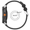 Samsung Galaxy Watch8 40mm/Watch8 44mm/Watch8 Classic/Ultra 2 - Techsuit szíj (W051) - Szürke. - 2. kép