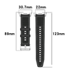 Samsung Galaxy Watch8 40mm/Watch8 44mm/Watch8 Classic/Ultra 2 - Techsuit szíj (W051) - Szürke. - 3. kép