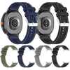 Samsung Galaxy Watch8 40mm/Watch8 44mm/Watch8 Classic/Ultra 2 - Techsuit szíj (W051) - Szürke. - 4. kép