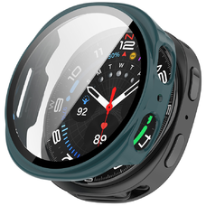 Samsung Galaxy Watch8 44mm - Techsuit Defense360 Pro tok + Képernyővédő - Mély türkiz.