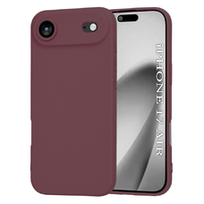 iPhone 17 Air - Techsuit SoftFlex MagSafe tok - Szilva Piros