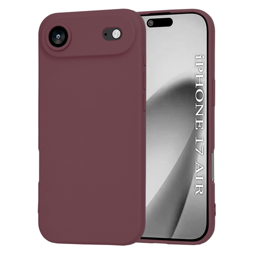 iPhone 17 Air - Techsuit SoftFlex MagSafe tok - Szilva Piros iPhone 17 Air - Techsuit SoftFlex MagSafe tok - Szilva Piros