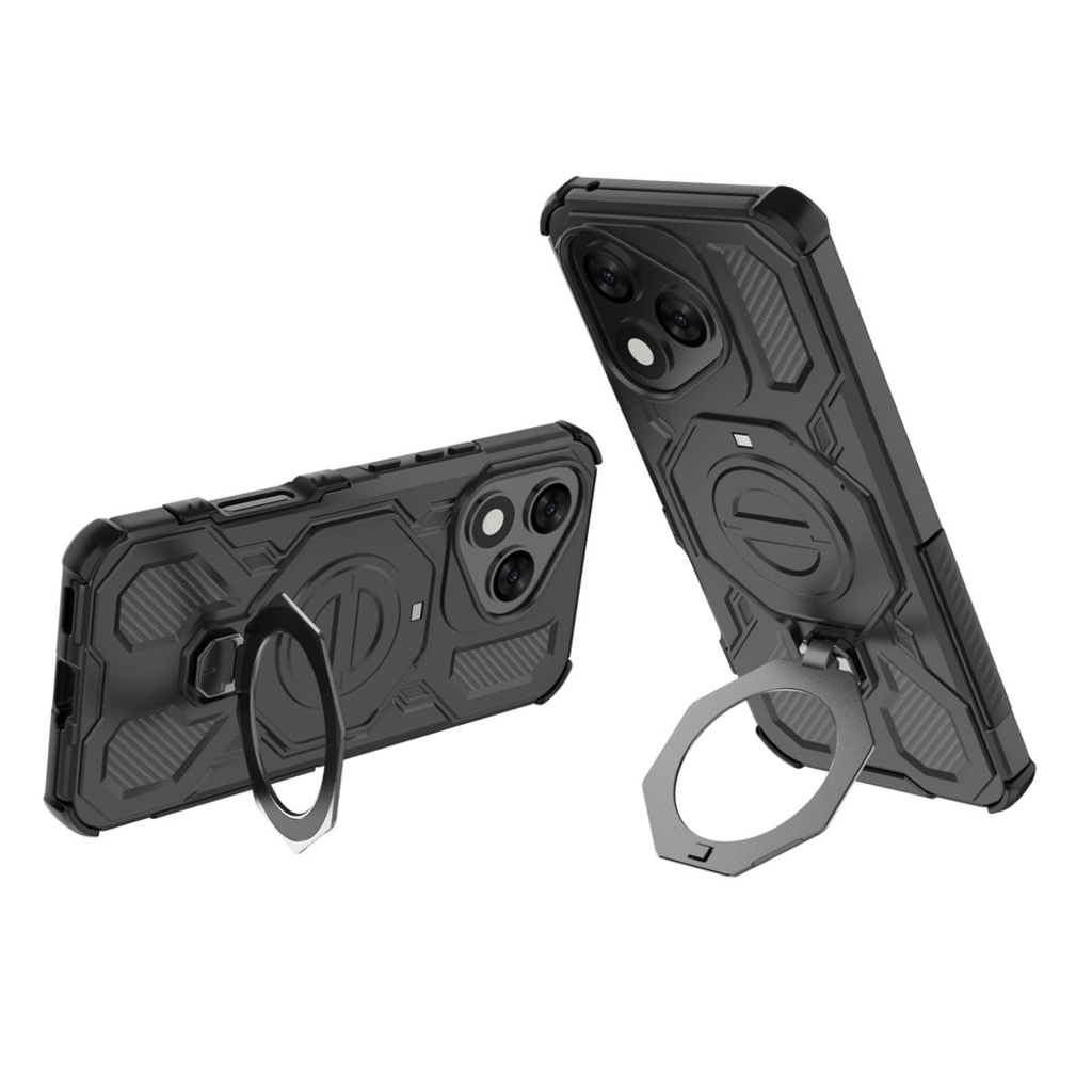  Honor 400 Lite Fekete Techsuit Carbon Shield PRO tok - 7