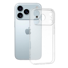 iPhone 17 Pro - Átlátszó Szilikon Tok - Techsuit tok