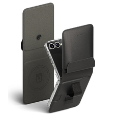  Ringke - Mágneses Folio Pénztárca Fogantyú - Samsung Galaxy Z Flip7 - Fekete tok