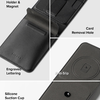  Ringke - Mágneses Folio Pénztárca Fogantyú - Samsung Galaxy Z Flip7 - Fekete tok - 2. kép