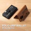  Ringke - Mágneses Folio Grip Pénztárca - Samsung Galaxy Z Fold7 - Barna tok - 3. kép