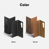  Ringke - Mágneses Folio Grip Pénztárca - Samsung Galaxy Z Fold7 - Barna tok - 4. kép