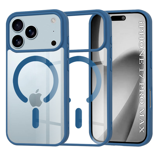 iPhone 17 Pro Max Kék MagSafe Pro tok - Techsuit iPhone 17 Pro Max Kék MagSafe Pro tok - Techsuit