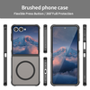 Techsuit - HaloFrost II MagSafe tok - Samsung Galaxy Z Flip7 - fekete. - 1. kép
