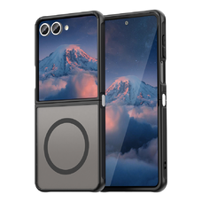 Techsuit - HaloFrost II MagSafe tok - Samsung Galaxy Z Flip7 - fekete.