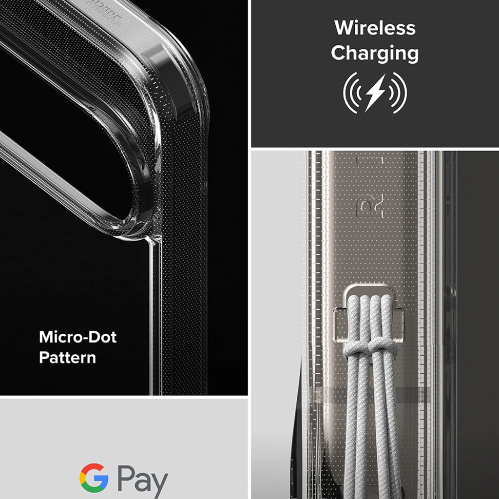 Ringke - Fusion - Google Pixel 10 / 10 Pro - Átlátszó tok - 7