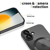 Tech-protect Magflex Magsafe iPhone 17 fényes fekete tok - 1. kép