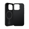  iPhone 16 Pro Max fekete Benks Mágneses Armor Pro Kevlar Tok Fém Keret 600D (AD66) (Kamera Vezérlő Gomb) - 1. kép