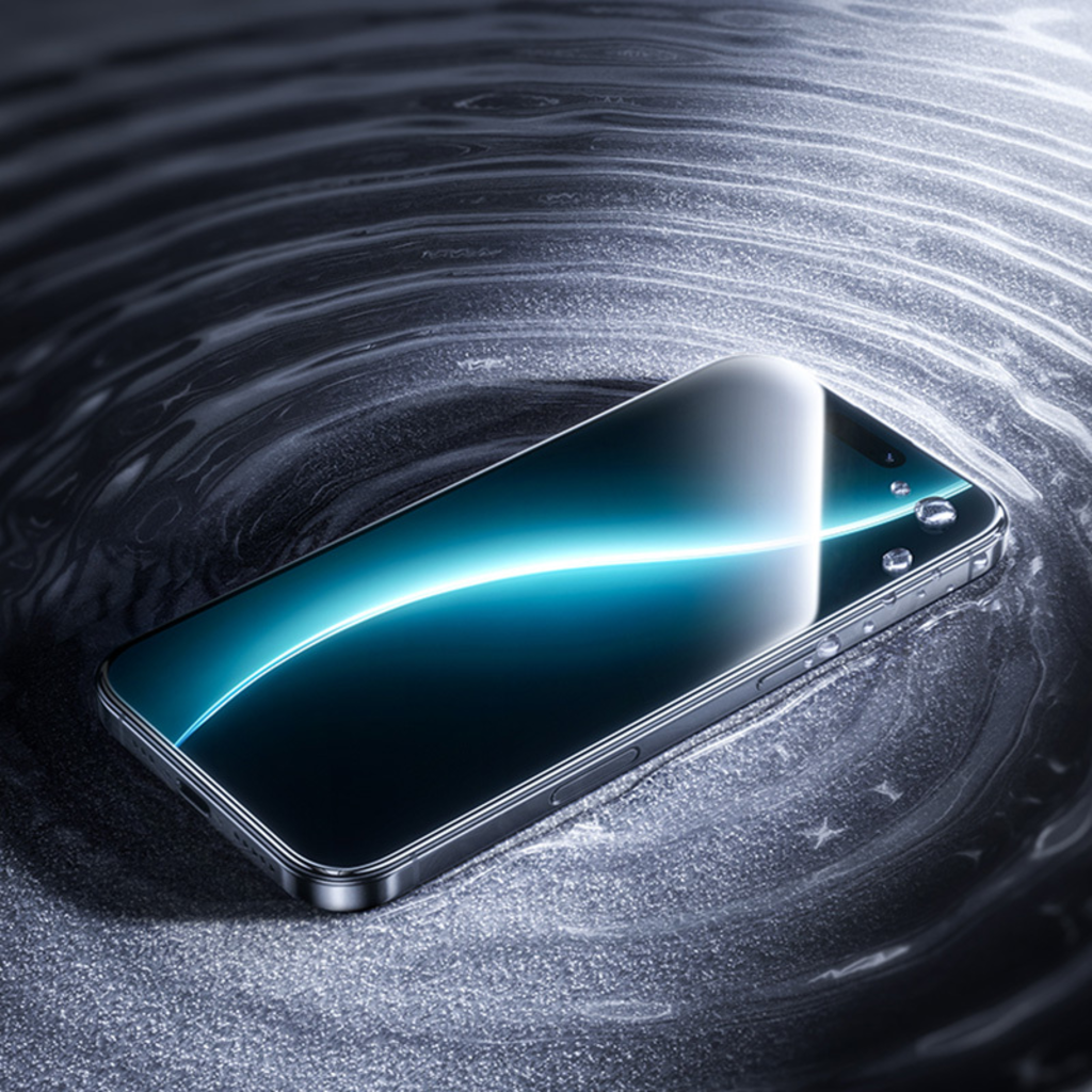  iPhone 17/16 Pro fekete Benks Edzett üveg Ultra Shield Privacy (FF67) üvegfólia - 10