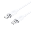 BWOO 100W kábel USB-C - USB-C 1m fehér - 0. kép