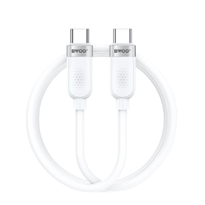 BWOO 100W kábel USB-C - USB-C 1m fehér