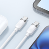 BWOO 100W kábel USB-C - USB-C 1m fehér - 3. kép