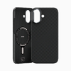 iPhone 17 Čierny Benks Magnetic Armor Air Kevlar Puzdro Kovový Rám 600D (0067) obal - 0. kép