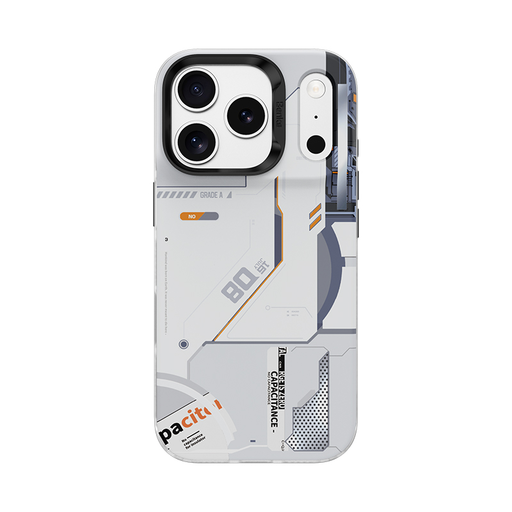 iPhone 17 Pro Fehér Benks Dynamic Magnetic Mecha tok (E069) (Kamera vezérlő gomb) tok iPhone 17 Pro Fehér Benks Dynamic Magnetic Mecha tok (E069) (Kamera vezérlő gomb) tok