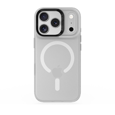 iPhone 17 Pro Fehér Benks Magnetic Lucid Armor tok (0069) (Kamera vezérlő gomb)