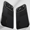  iPhone 17 Pro Max fekete Benks Montage Magnetic Armor Pro Kevlar tok fémkerettel 600D+1500D (MA70) (Kamera vezérlő gomb) tok - 1. kép