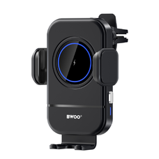 BWOO Automatikus 15W Vezeték Nélküli Töltő Autós Tartó ZJ137