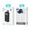 BWOO 65W powerbank 30000 mAh 2x USB-A, 1x USB-C LCD kijelzővel, fekete - 2. kép